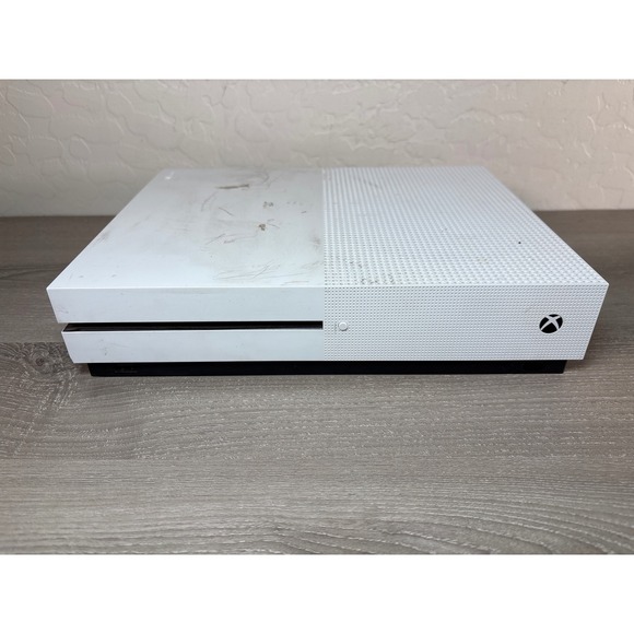Microsoft XBox One S Model 1681 1TB White Gaming Console- Cosmetic Wear